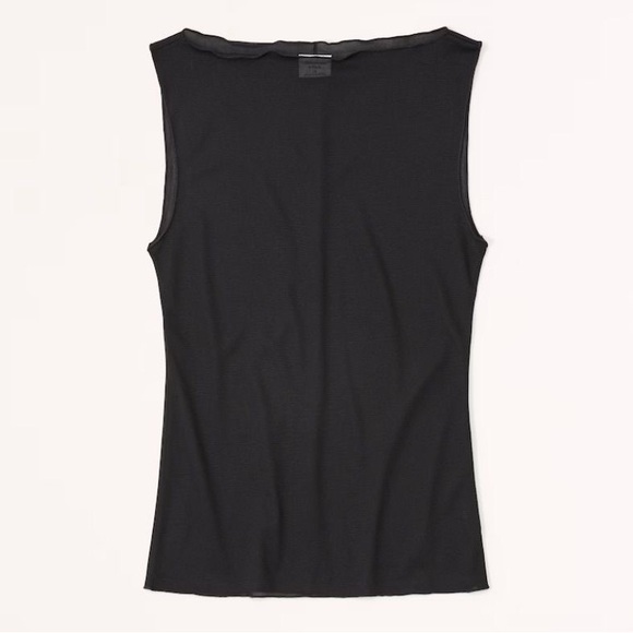abercrombie mesh slash shell top - Picture 1 of 3